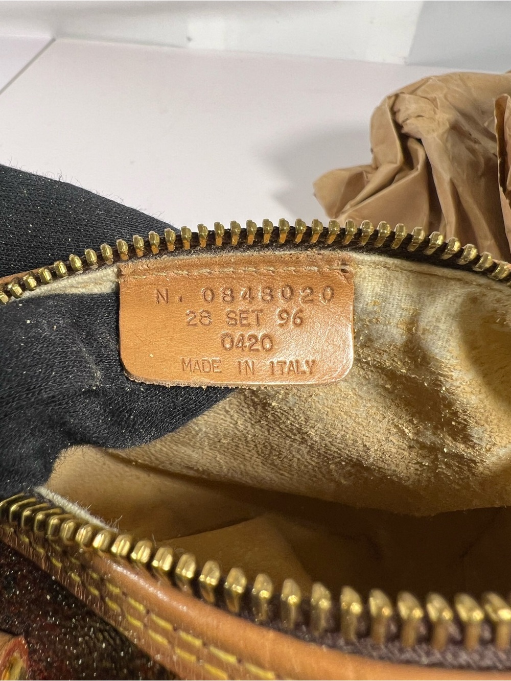 3086: Vintage Etro Paisley Mini Barrel Bag Italy 1996 Rare - Picture 12 of 16